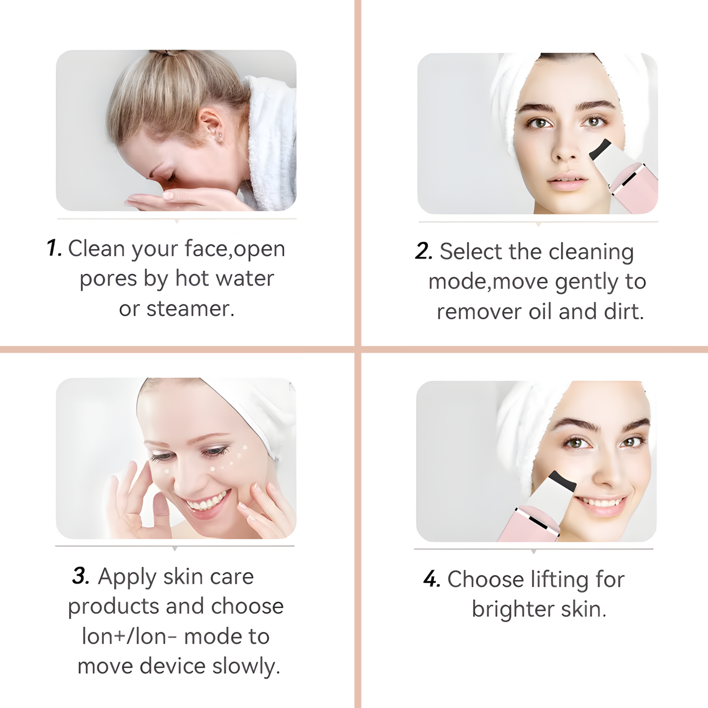 Ultrasonic Skin Scrubber